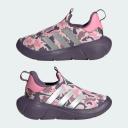 adidas-Monofit Slip-on Shoes-Kids-Clear Pink / Silver Metallic / Wonder Orchid-9K