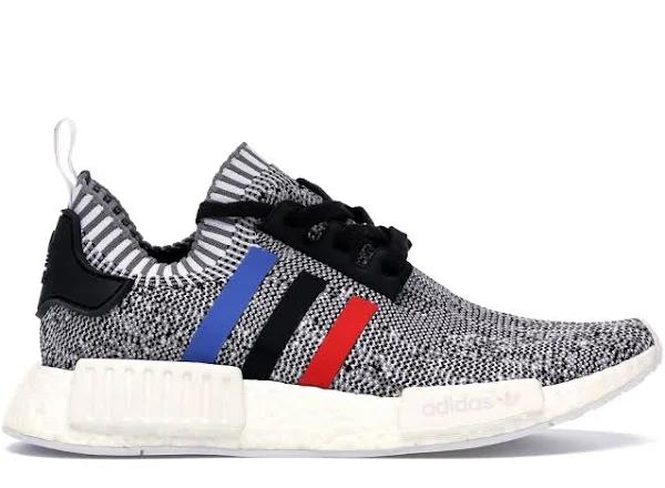 Adidas NMD R1 Tri Color Stripes White