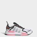 Adidas NMD R1 V3 White Matte Silver Crimson