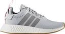 Adidas NMD R2 Grey Shock Pink (Women's)