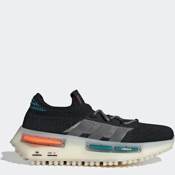 Adidas NMD S1 Core Black Blue Orange