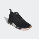 adidas-NMD_R1 Primeblue Shoes-Men-Core Black / Core Black / Gum-7.5