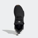 adidas-NMD_R1 Primeblue Shoes-Men-Core Black / Core Black / Gum-7.5