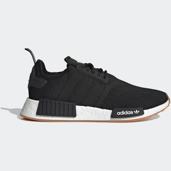 adidas-NMD_R1 Primeblue Shoes-Men-Core Black / Core Black / Gum-7.5