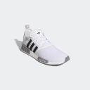 Adidas NMD_R1 Primeblue 'White Black Grey' Sneakers | Men's Size 5.5