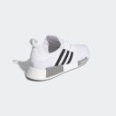 Adidas NMD_R1 Primeblue 'White Black Grey' Sneakers | Men's Size 5.5