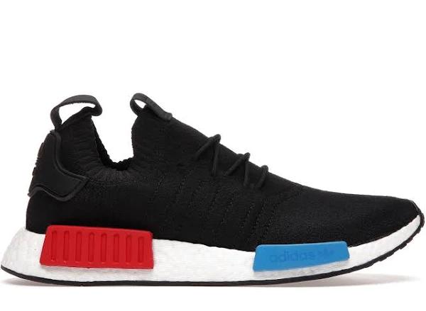 Adidas NMD_R1 Primeknit Uncaged ‘OG’ Sneakers | Black | Men's Size 7