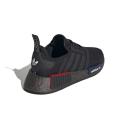 Adidas NMD_R1 Refined Big Kid 'Black Grey' Sneakers | Kid's Size 6.5