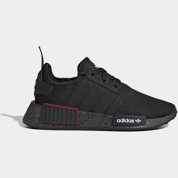 Adidas NMD_R1 Refined Big Kid 'Black Grey' Sneakers | Kid's Size 6.5