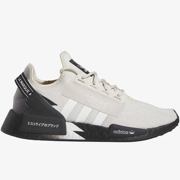 adidas-NMD_R1 V2 Shoes-Men-Aluminium / Cloud White / Core Black-10