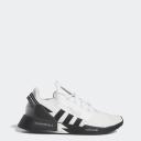 adidas-NMD_R1 V2 Shoes-Men-Cloud White / Core Black / Solar Red-M 12 / W 13