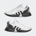 adidas-NMD_R1 V2 Shoes-Men-Cloud White / Core Black / Solar Red-M 7 / W 8