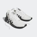 adidas-NMD_R1 V2 Shoes-Men-Cloud White / Core Black / Solar Red-M 7 / W 8