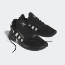 adidas-NMD_R1 V2 Shoes-Men-Core Black / Cloud White / Solar Yellow-M 11 / W 12