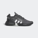 adidas-NMD_R1 V2 Shoes-Men-Grey Six / Cloud White / Carbon-M 10 / W 11