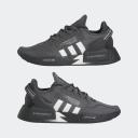adidas-NMD_R1 V2 Shoes-Men-Grey Six / Cloud White / Carbon-M 10 / W 11