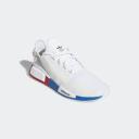 Adidas NMD_R1 V2 'White Lush Red Blue' Sneakers | Men's Size 10.5
