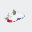 Adidas NMD_R1 V2 'White Lush Red Blue' Sneakers | Men's Size 7.5