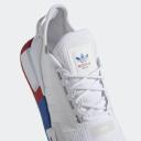 Adidas NMD_R1 V2 'White Lush Red Blue' Sneakers | Men's Size 7.5