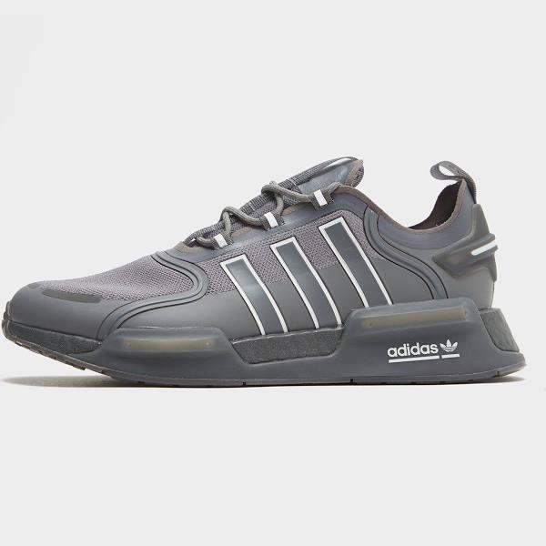 Adidas NMD_R1 V3 Shoes White / Grey / White M 9 / W 10 - Men Lifestyle Trainers