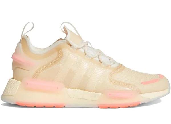 adidas-NMD_V3 Shoes-Women-Wonder White / Wonder White / Off White-6