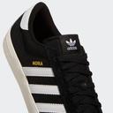adidas-Nora Shoes-Unisex-Core Black / Cloud White / Grey Two-11.5