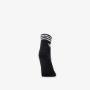 Adidas Originals 3-Pack Black Trefoil Logo Ankle Socks