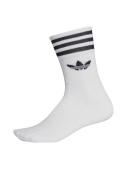 Adidas Originals 3-Pack Mid-Cut Crew Socks White