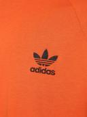 Adidas Originals 3 Stripe Tee in Impact Orange