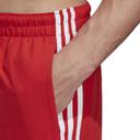 Adidas Originals 3 Stripes Swim Shorts Red