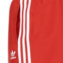 Adidas Originals 3 Stripes Swim Shorts Red