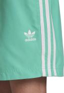 Adidas Originals 3 Stripes Swimming Shorts Grey M