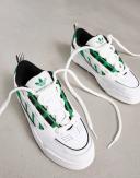 Adidas Originals ADI2000 Sneakers in White/Green