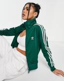 Adidas Originals Adicolor Classics Firebird Jacket Green 2XS Woman