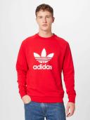 Adidas Originals Adicolor Classics Trefoil Crewneck Sweatshirt Red M Man IA4855/M