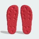 Adidas Originals Adilette 22 Slides in Deep Red