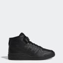 Adidas Originals Black Forum Mid Sneakers