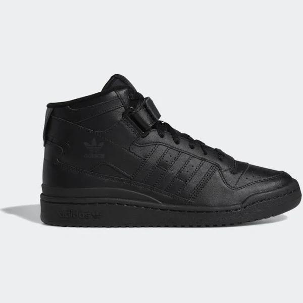 Adidas Originals Black Forum Mid Sneakers