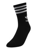 Adidas Originals Black Logo Crew Socks ( 3-Pack )