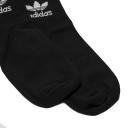 Adidas Originals Black Logo Crew Socks ( 3-Pack )