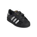 Adidas Originals-Black & White Superstar Trainers