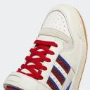 Adidas Originals Forum 84 Lo Sneakers in Red and Blue-White