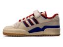Adidas Originals Forum 84 Lo Sneakers in Red and Blue-White