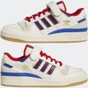 Adidas Originals Forum 84 Lo Sneakers in Red and Blue-White