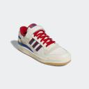 Adidas Originals Forum 84 Lo Sneakers in Red and Blue-White