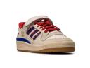 Adidas Originals Forum 84 Lo Sneakers in Red and Blue-White