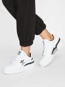 Adidas Originals Forum Bold Sneakers in White and Black