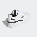 Adidas Originals Forum Bold Sneakers in White and Black