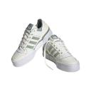 Adidas Originals Forum Bold Stripe Sneakers in White and Sage Green