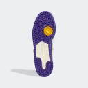 Adidas Originals Forum Low 84 Sneakers in Off White With Purple Detail